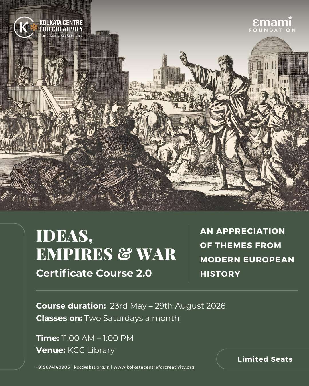 IDEAS, EMPIRES & WAR: The Making of Modern Europe