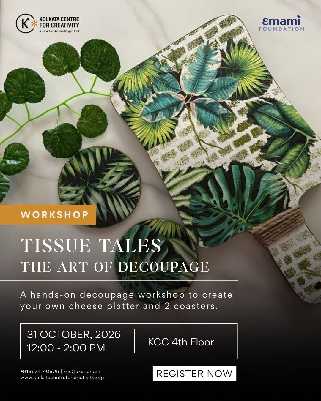 Tissue Tales: The Art of Decoupage